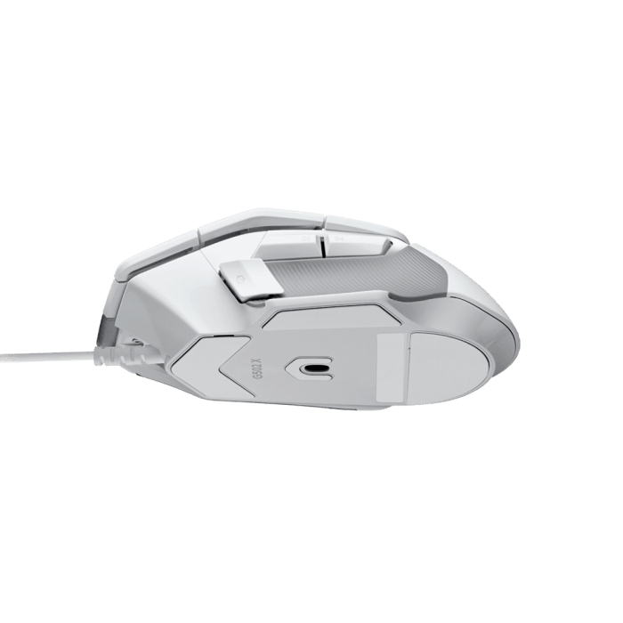 Mouse Gamer Logitech G502 X Branco USB - 910-006145 - Mega Market