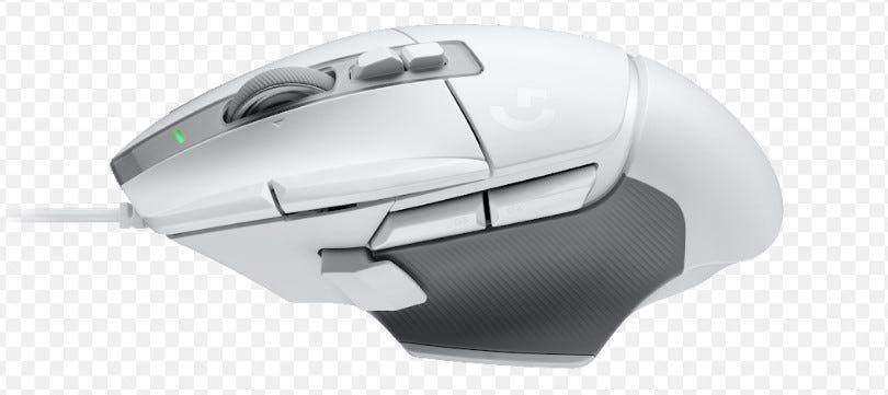 Mouse Gamer Logitech G502 X Lightspeed Branco Sem fio - 910-006188 - Mega Market
