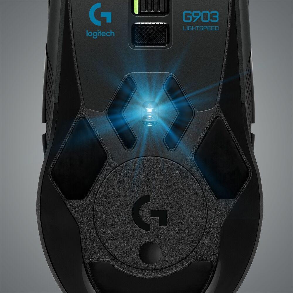 Mouse Gamer Logitech G903 Pt Lightspeed s/ fio 910-005671 - Mega Market