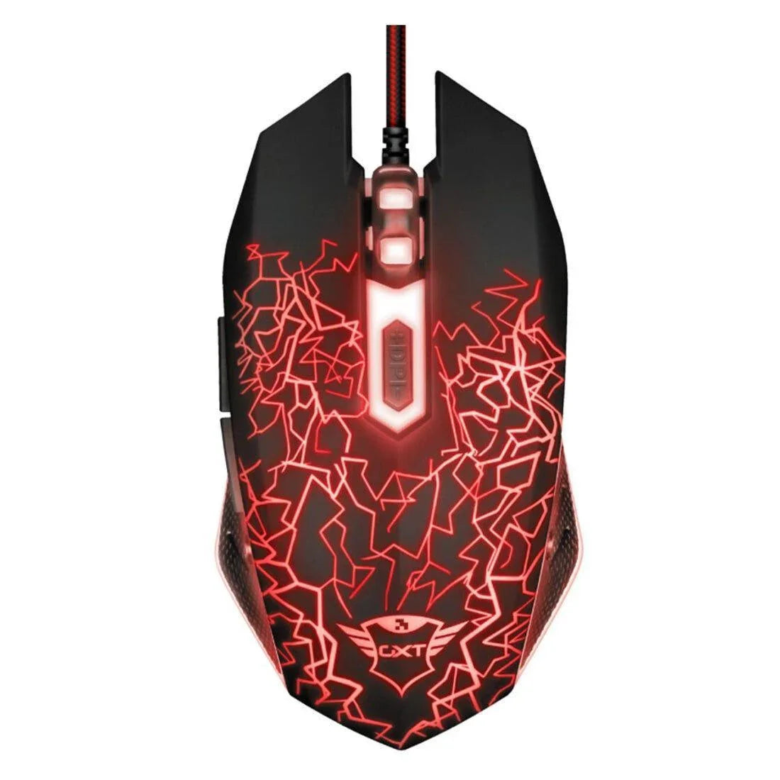 Mouse Gamer Trust GXT 105 Izza LED 21683i - Mega Market