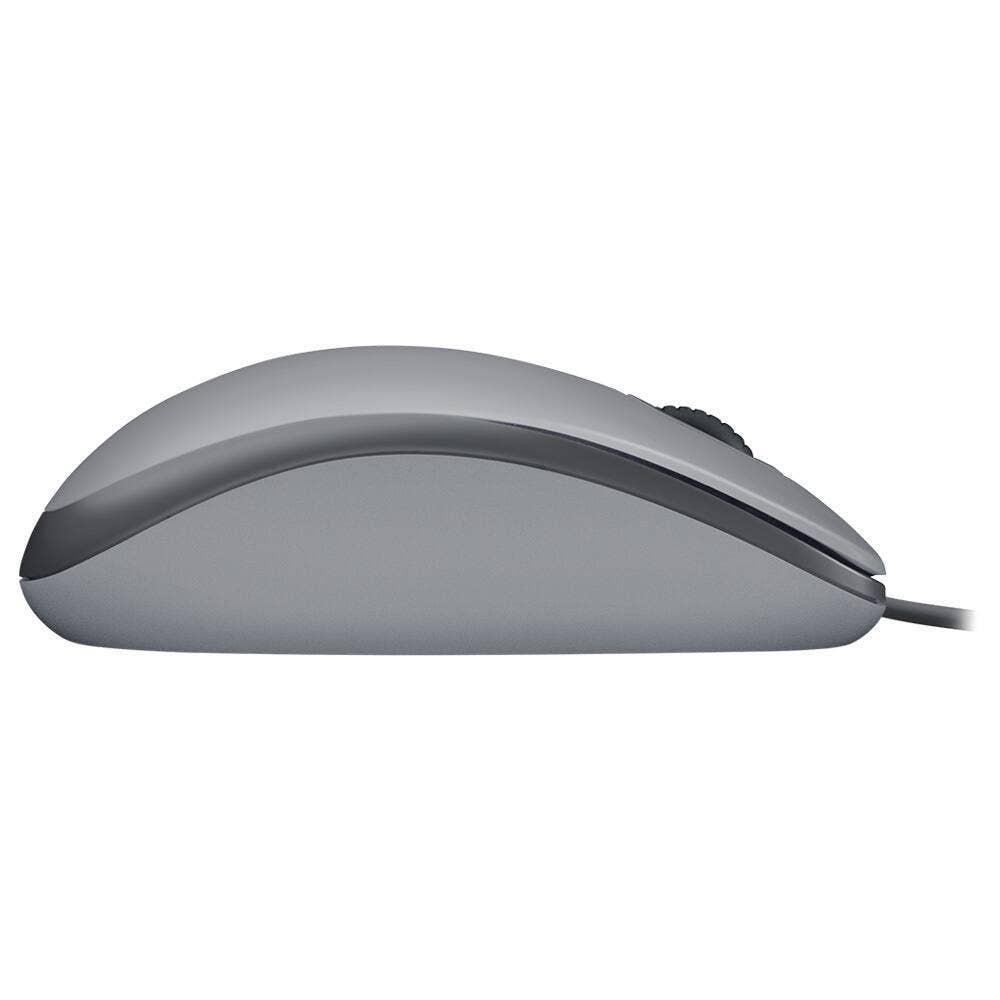 Mouse Logitech com Fio USB M110 Cinza - 910-006757 - Mega Market