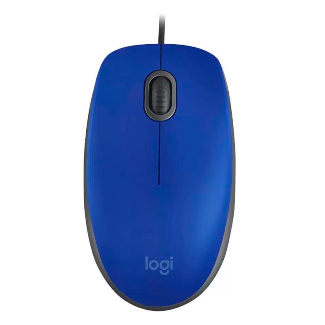 Mouse Logitech M110 Azul USB 910-005491-C - Mega Market