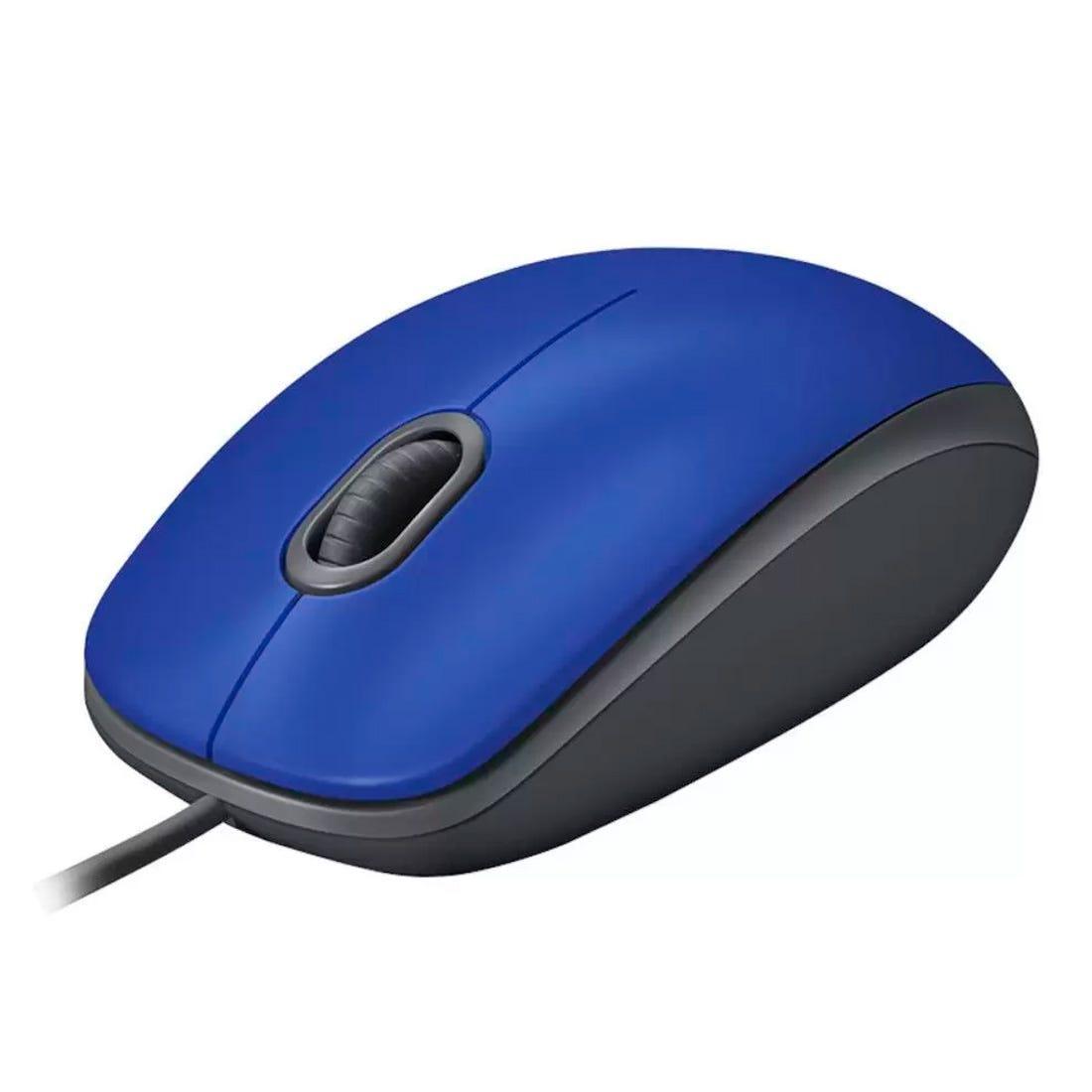 Mouse Logitech M110 Azul USB 910-005491-C - Mega Market