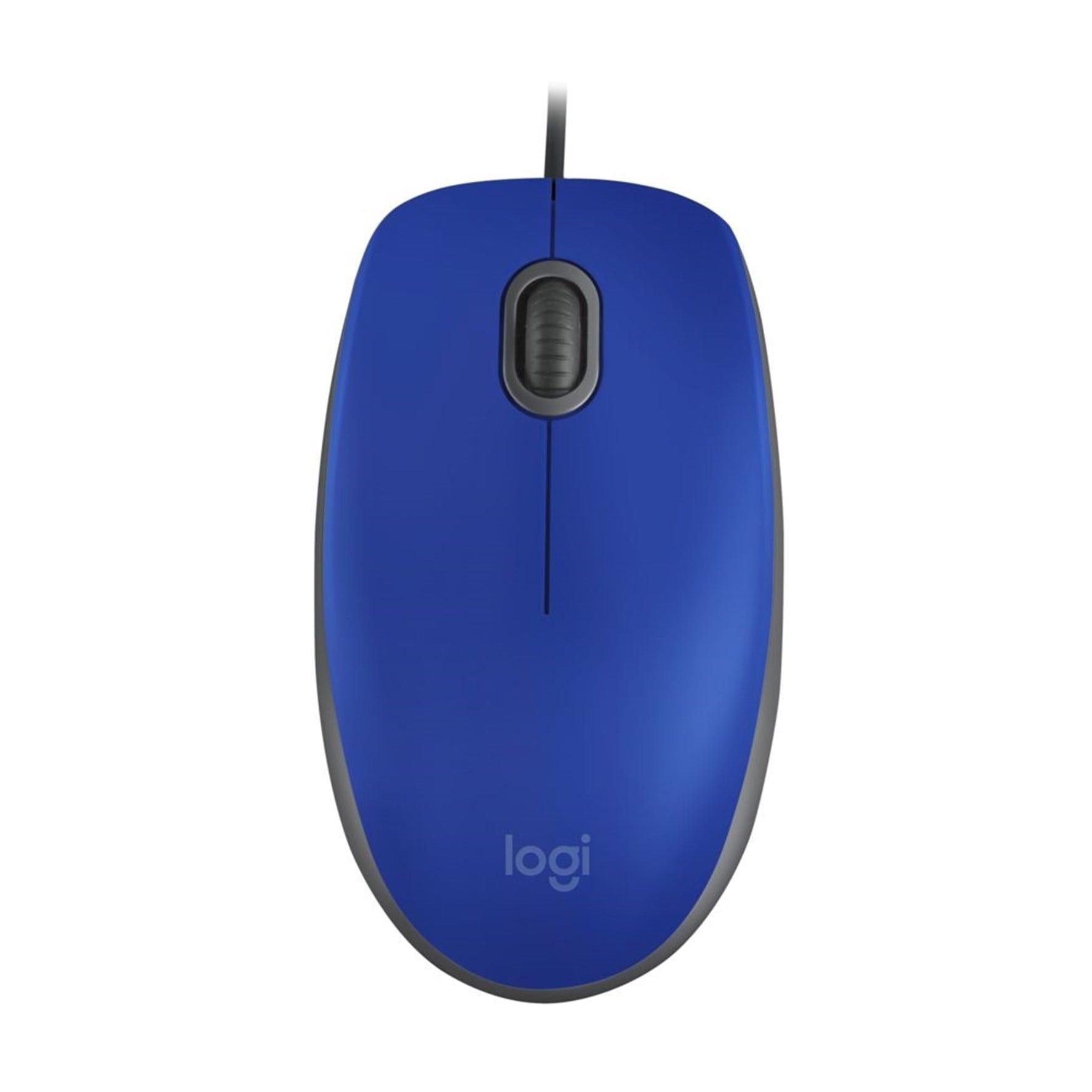 Mouse Logitech M110 Azul USB 910-005491-V - Mega Market