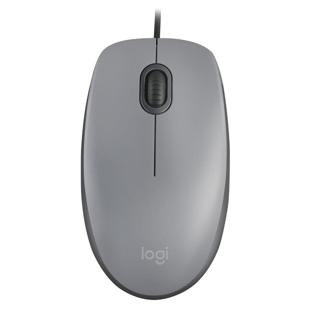 Mouse Logitech M110 Cinza USB 910-005494-C - Mega Market