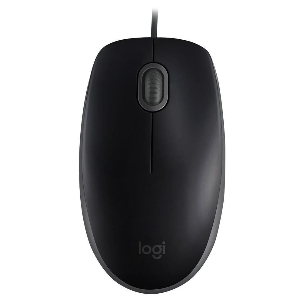 Mouse Logitech M110 Preto USB - 910-005493-C - Mega Market