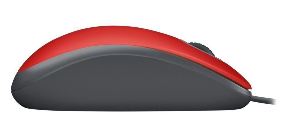 Mouse Logitech M110 Vermelho USB 910-005492 - Mega Market