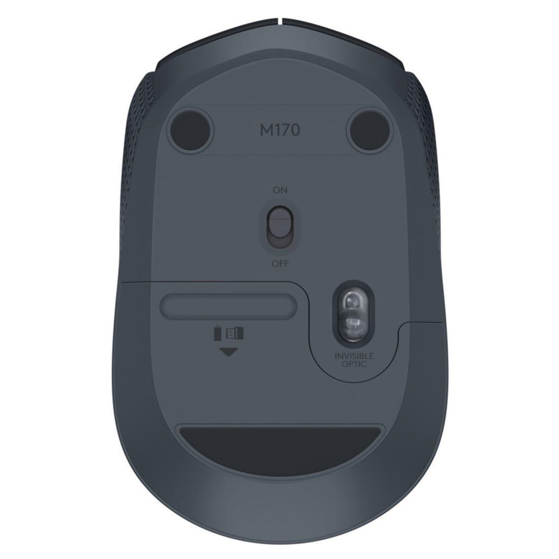 Mouse Logitech M170 Preto sem fio 910-004940 - Mega Market