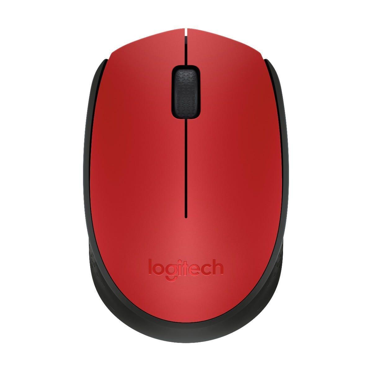 Mouse Logitech M170 Vermelho sem fio 910-004941-C - Mega Market