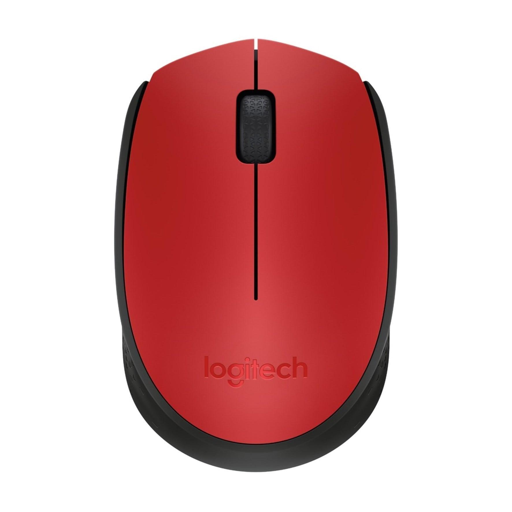 Mouse Logitech M170 Vermelho sem fio 910-004941-V - Mega Market
