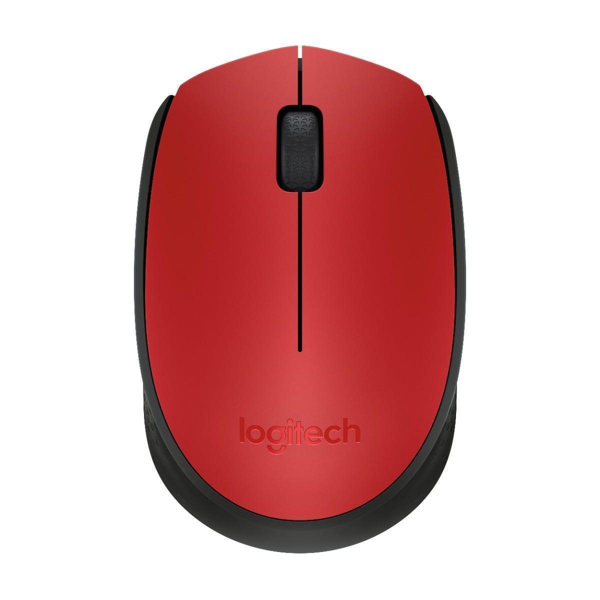 Mouse Logitech M170 Wireless Vermelho - 910-004941-C - Mega Market