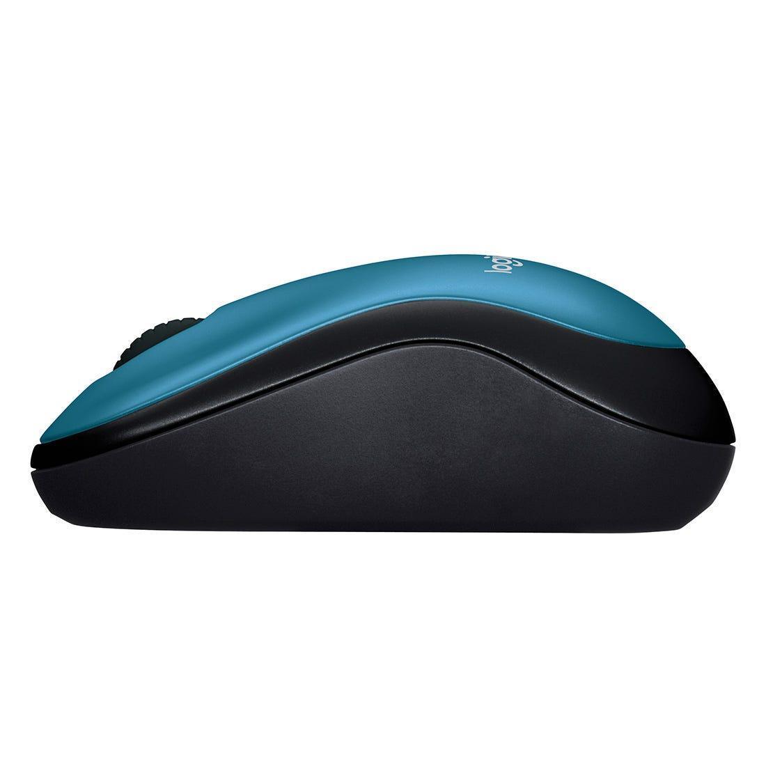 Mouse Logitech M185 Wireless Azul - 910-003636-C - Mega Market