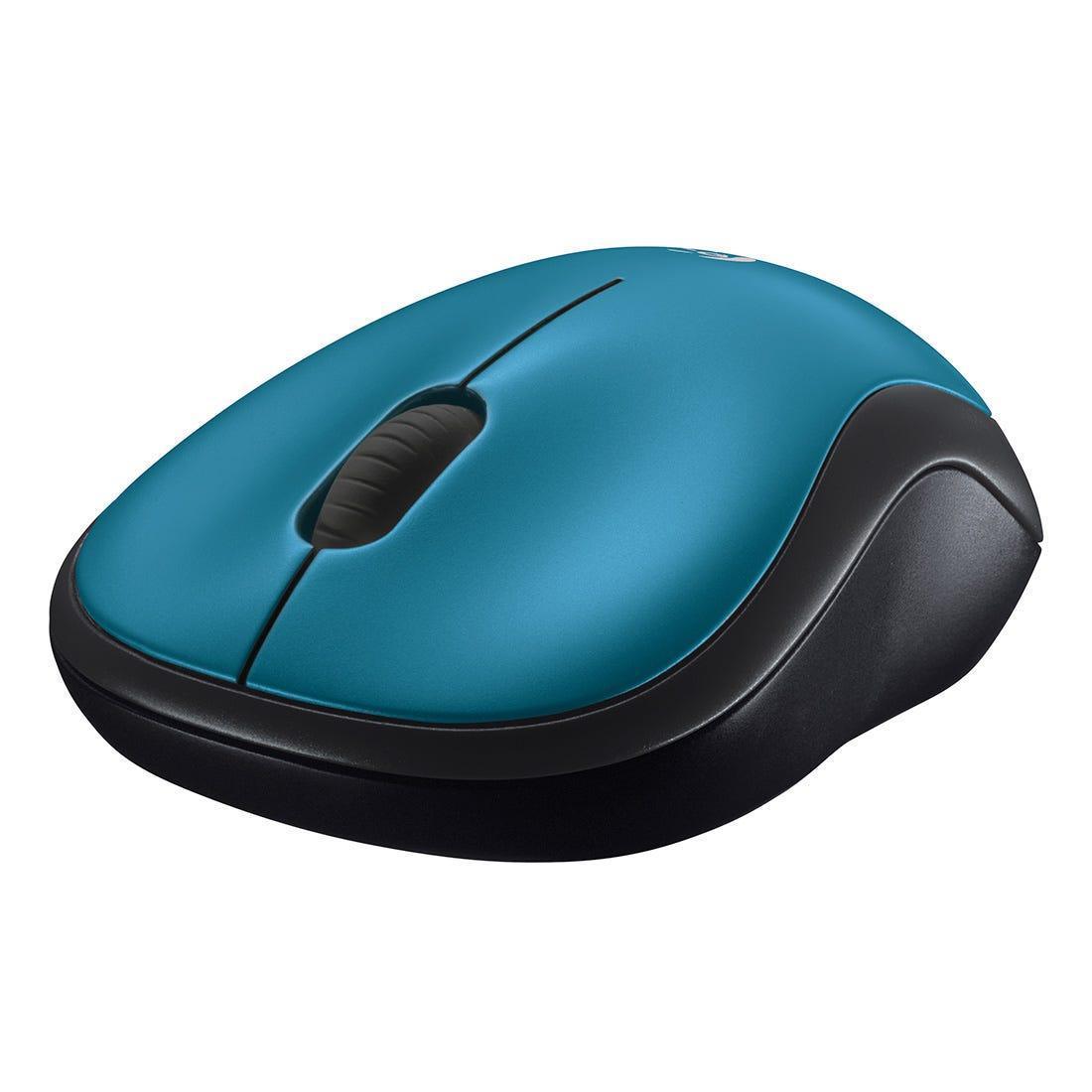 Mouse Logitech M185 Wireless Azul - 910-003636-C - Mega Market