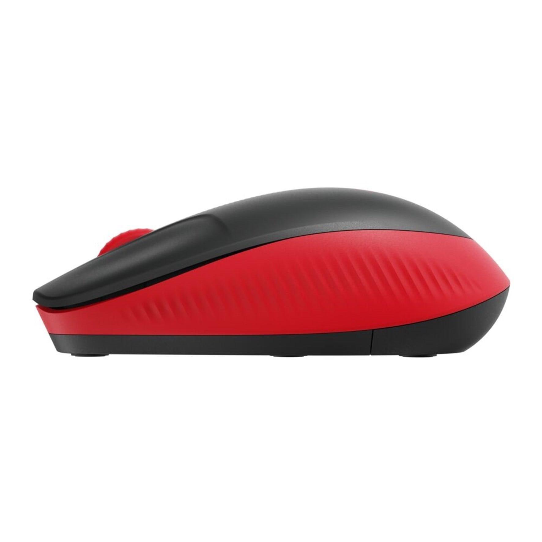 Mouse Logitech M190 Vermelho sem fio 910-005904-V - Mega Market