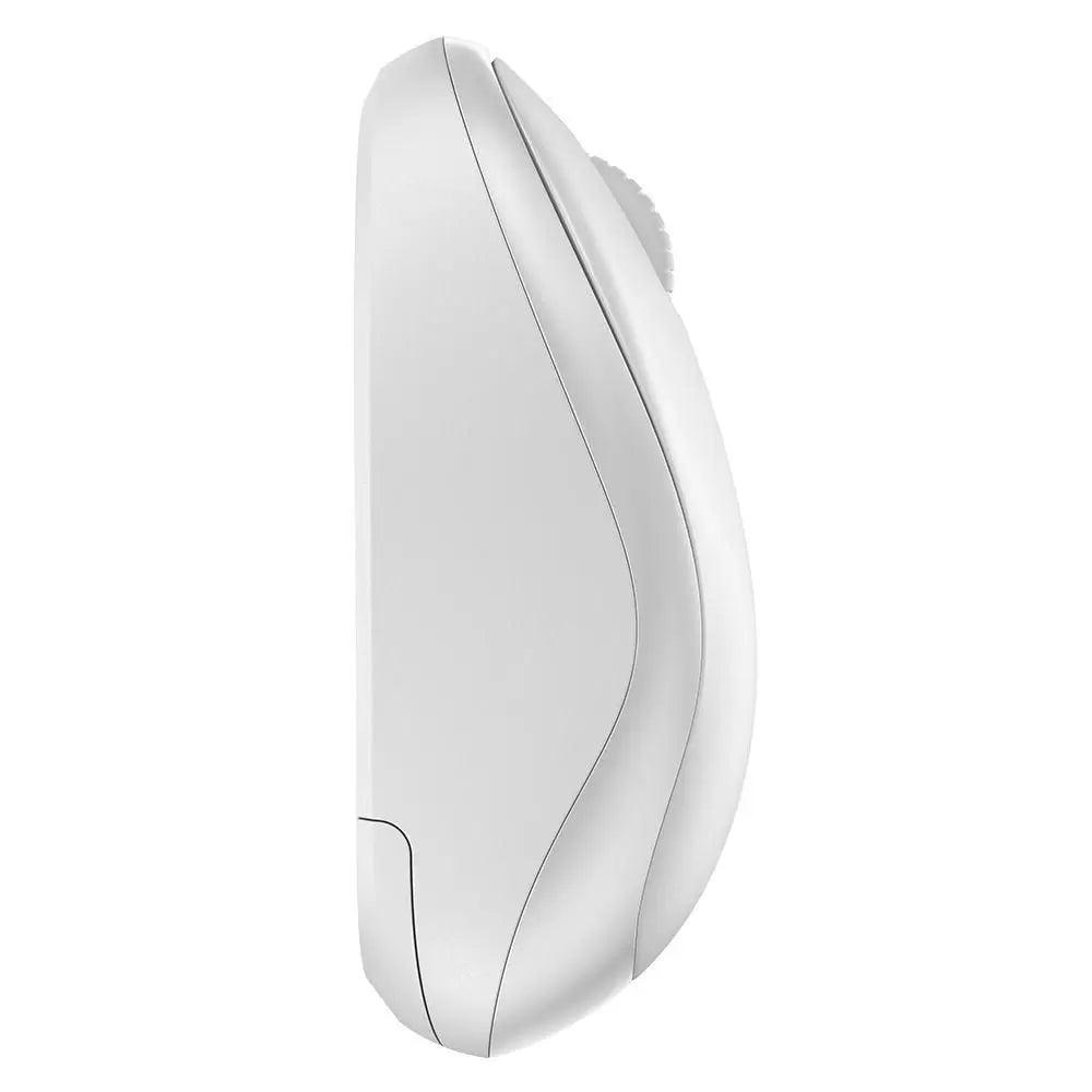 Mouse Logitech M220 Silent Branco sem fio 910-006125-V - Mega Market