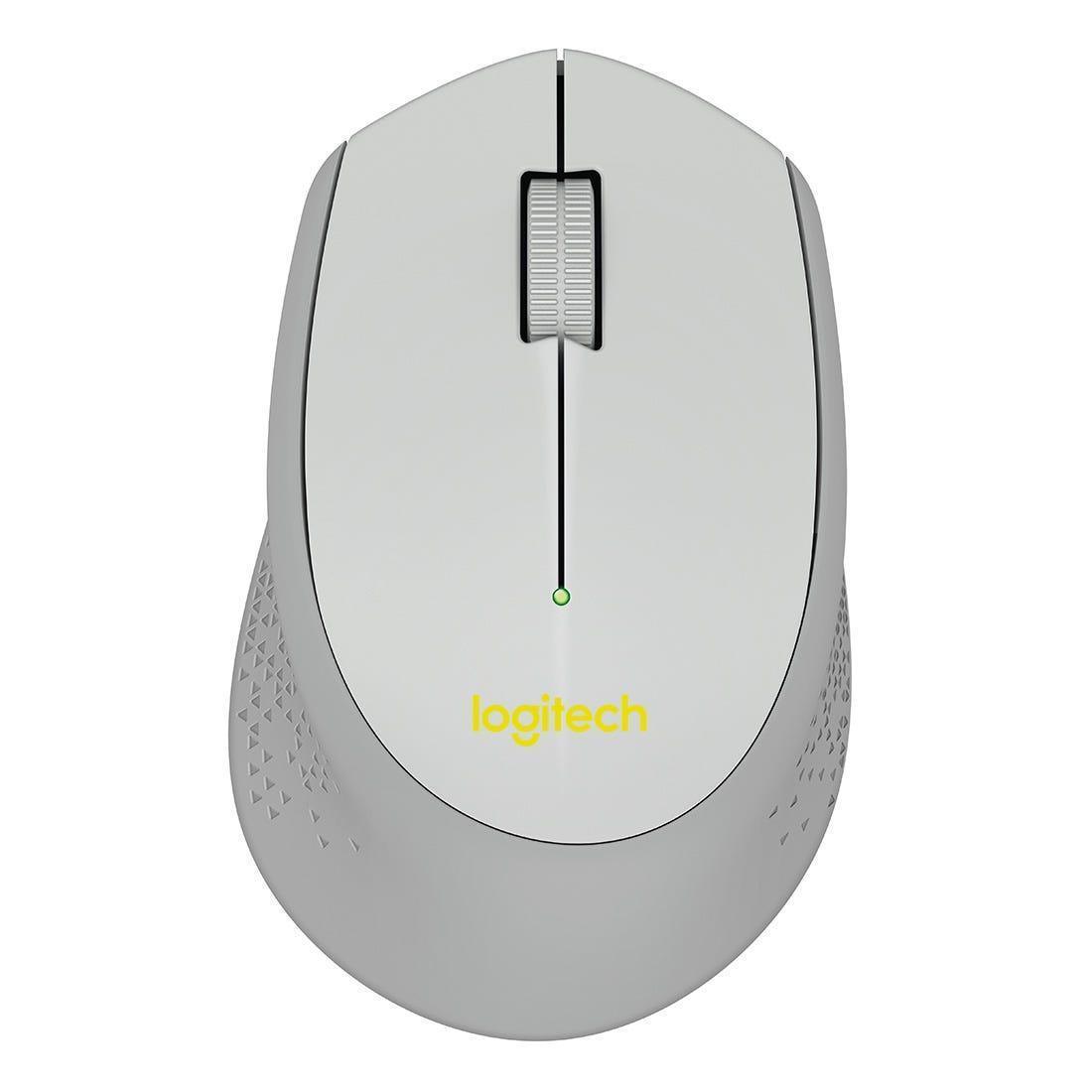 Mouse Logitech M280 Cinza sem fio 910-004285-C - Mega Market