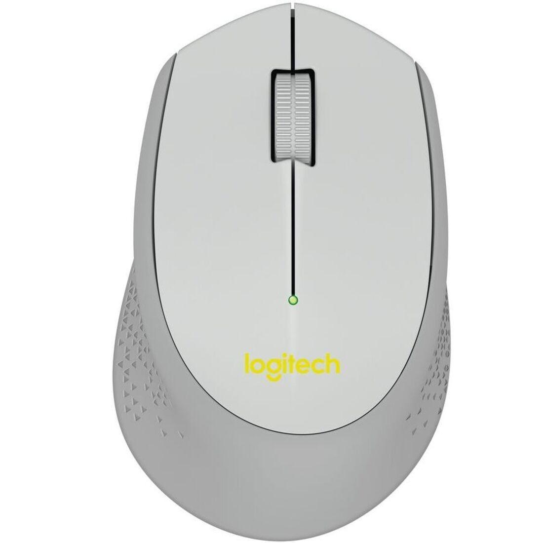 Mouse Logitech M280 Cinza sem fio 910-004285 - Mega Market