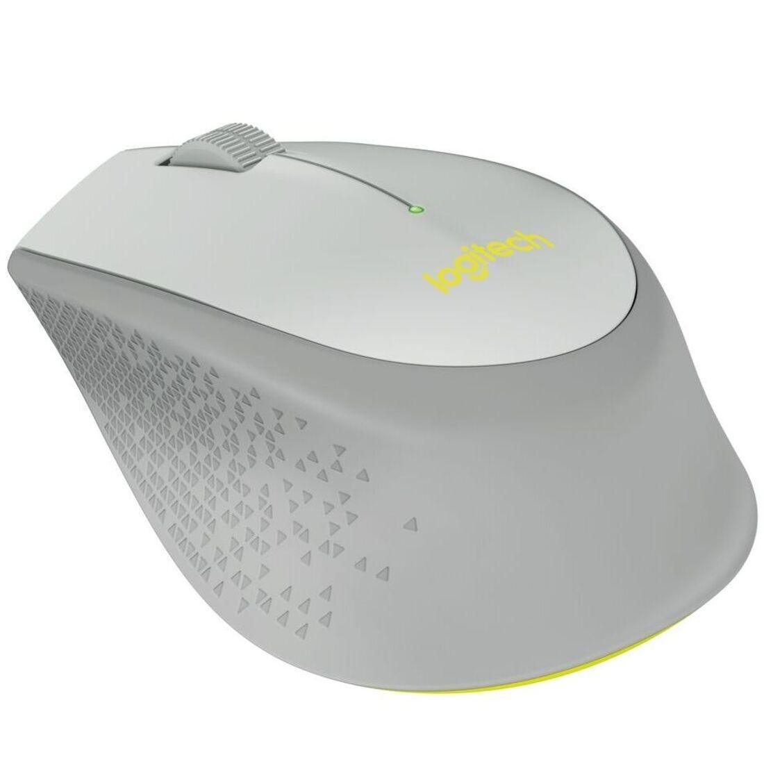 Mouse Logitech M280 Cinza sem fio 910-004285 - Mega Market