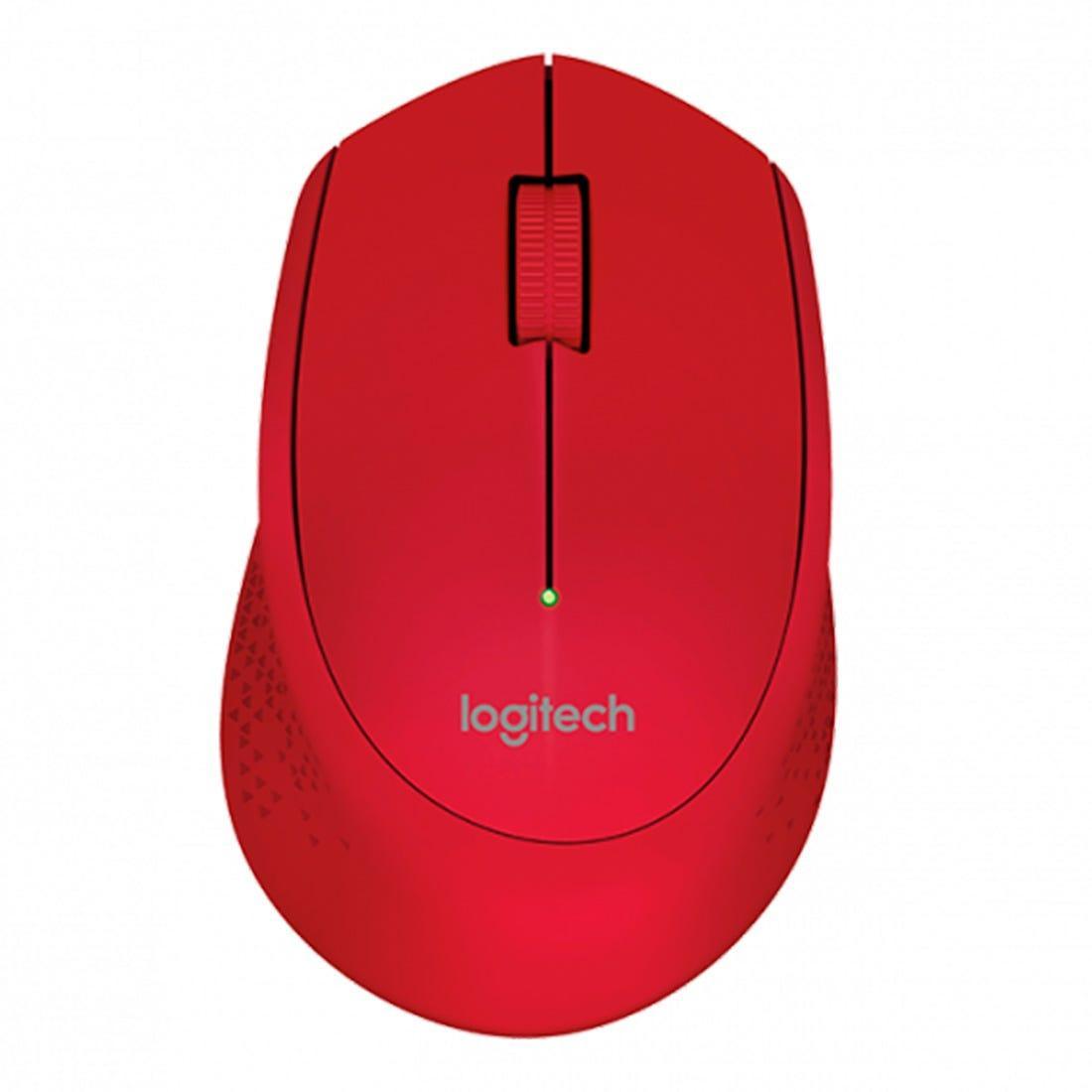 Mouse Logitech M280 Vermelho sem fio 910-004286-C - Mega Market