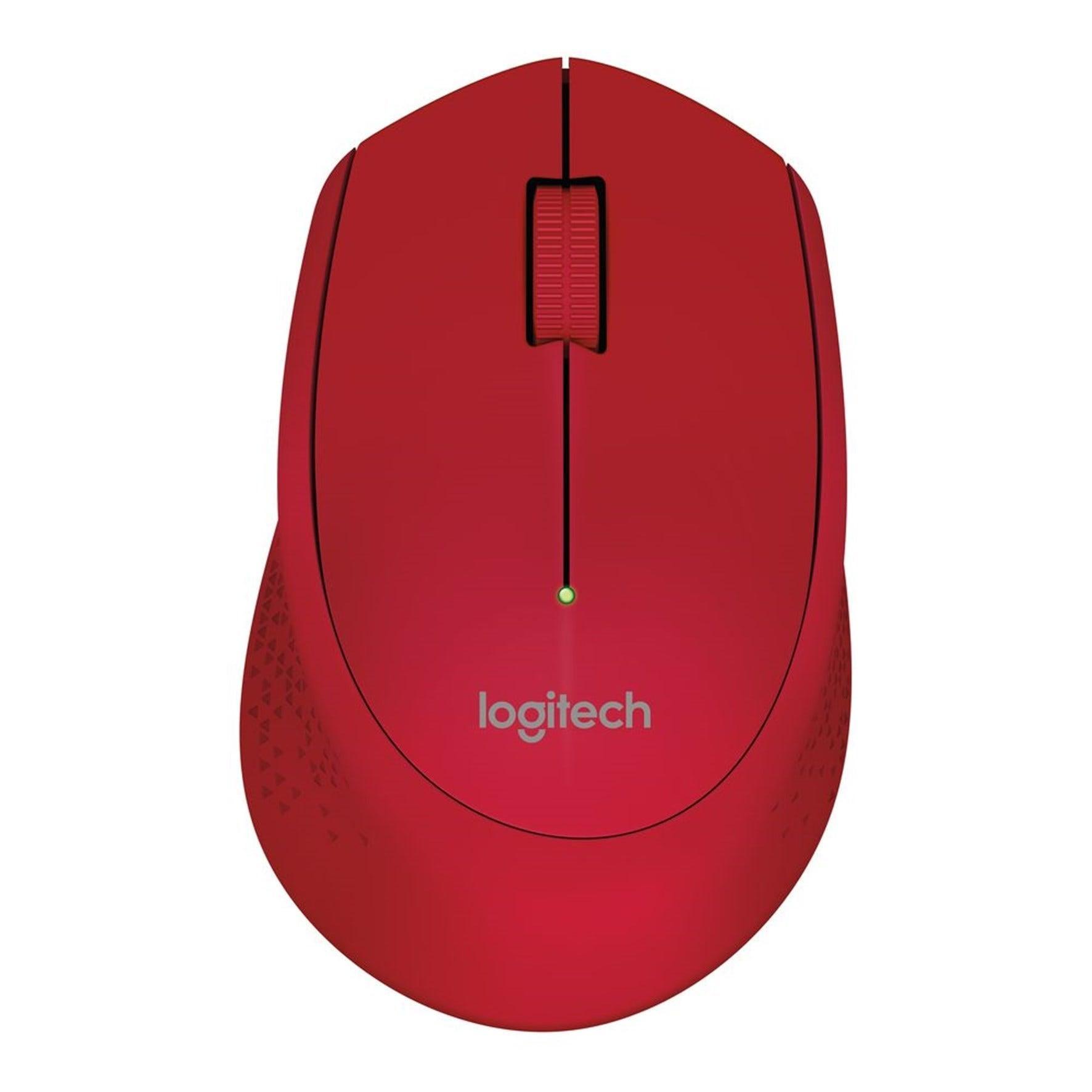 Mouse Logitech M280 Vermelho sem fio 910-004286-V - Mega Market