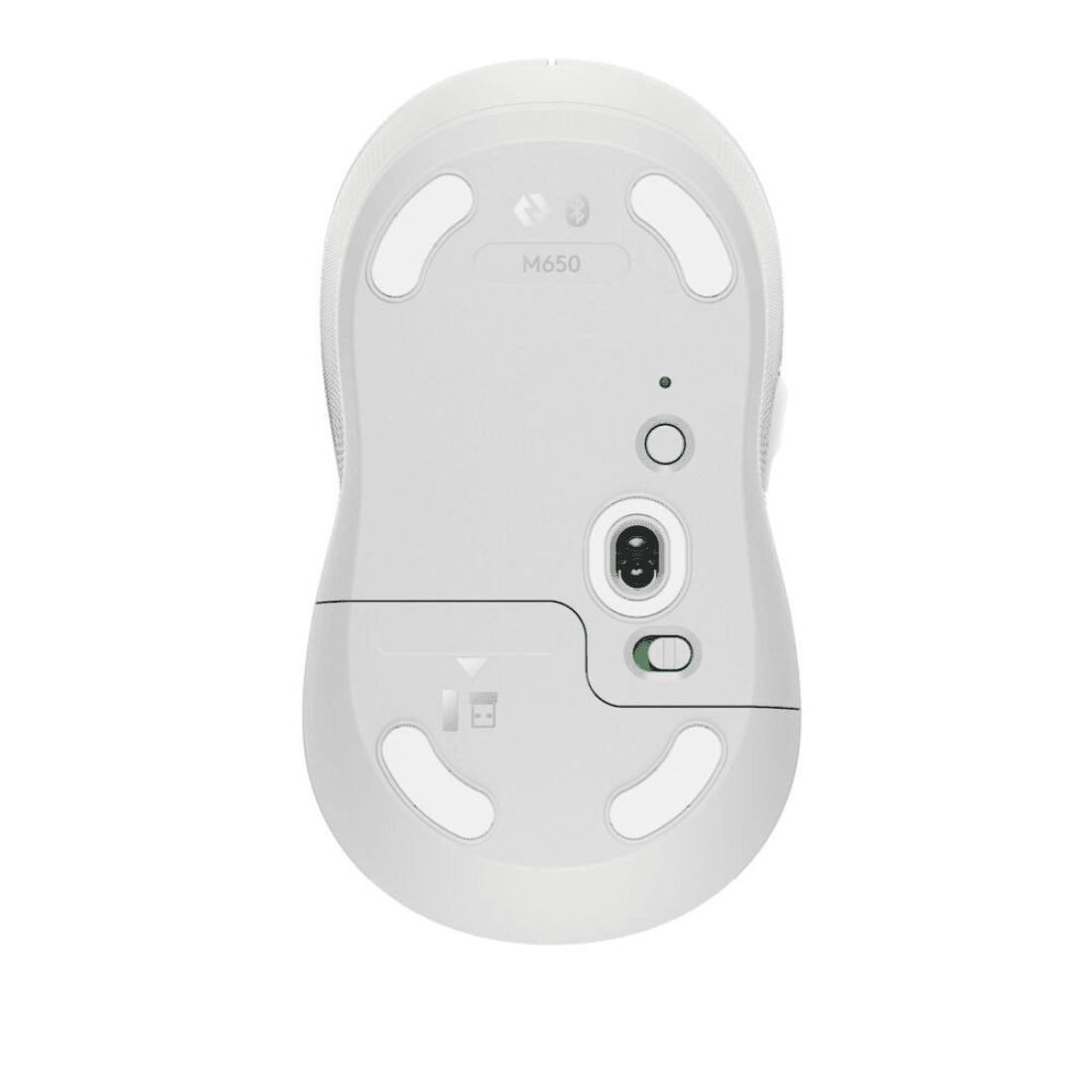 Mouse Logitech M650 Signature Bluetooth Branco 910-006252-V - Mega Market
