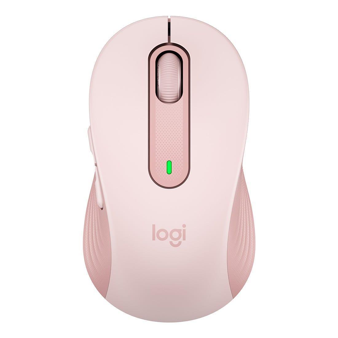 Mouse Logitech M650 Signature Bluetooth Rosa 910-006251-c - Mega Market