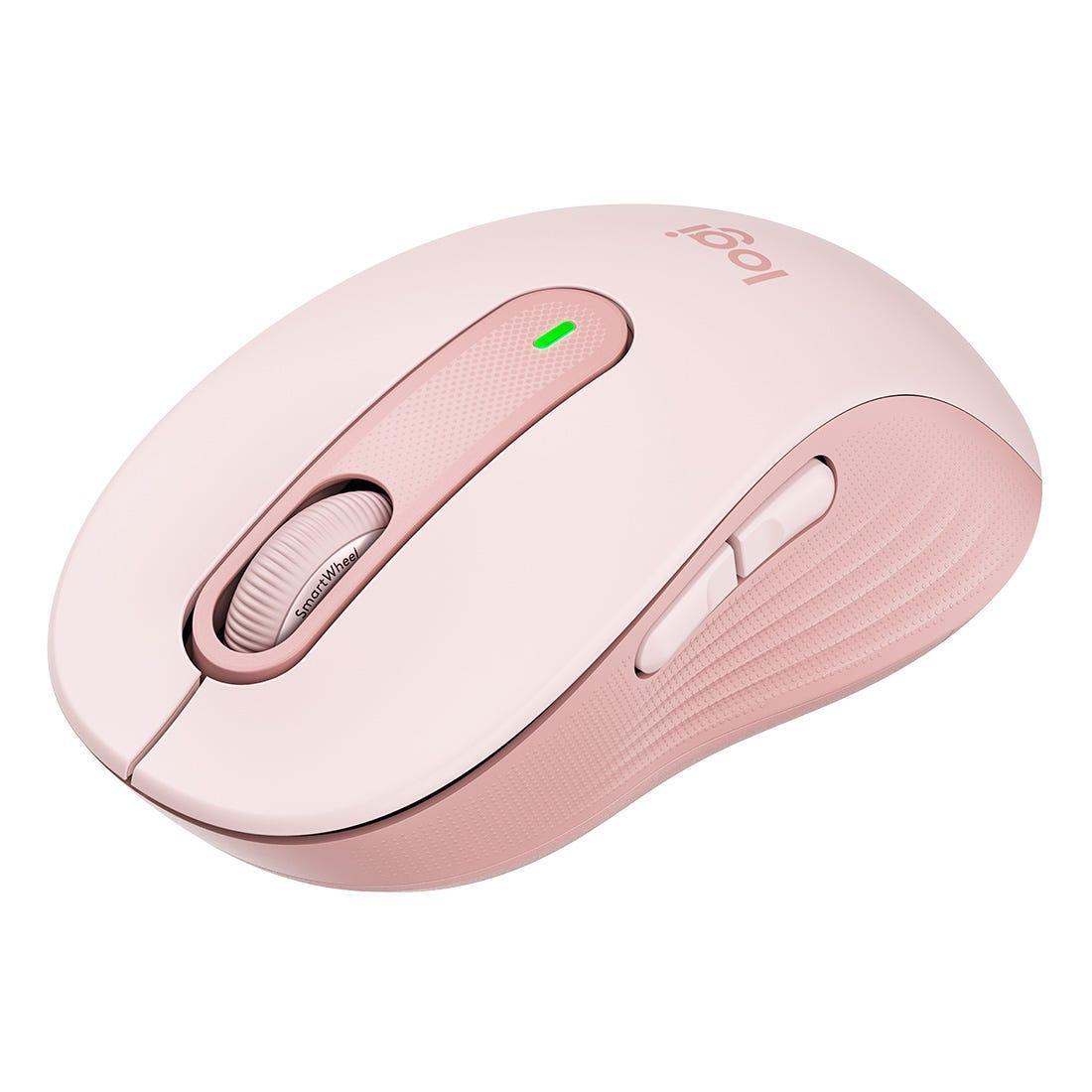 Mouse Logitech M650 Signature Bluetooth Rosa 910-006251-c - Mega Market