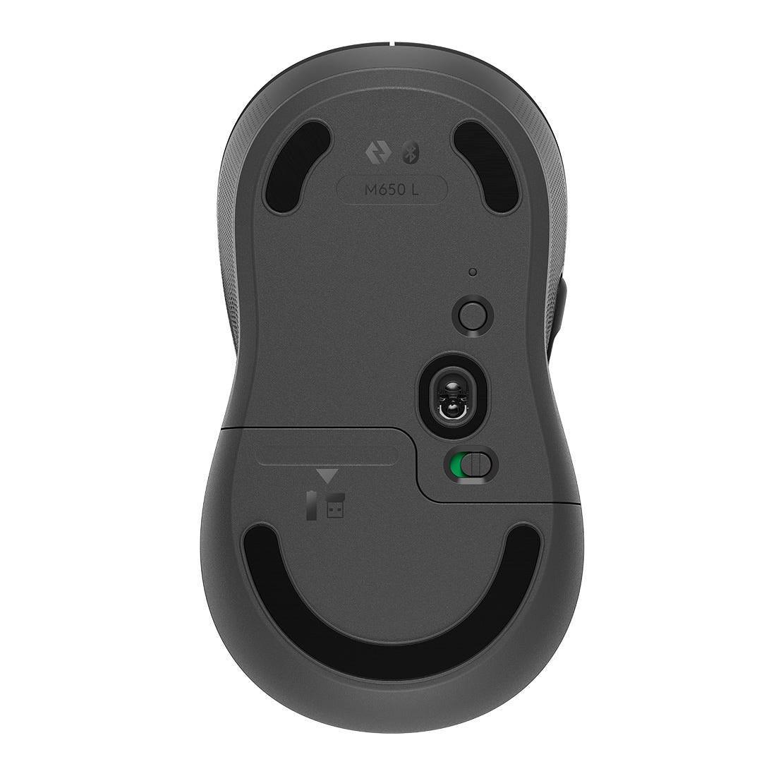 Mouse Logitech M650 Signature L Bluetooth Preto 910-006231-c - Mega Market