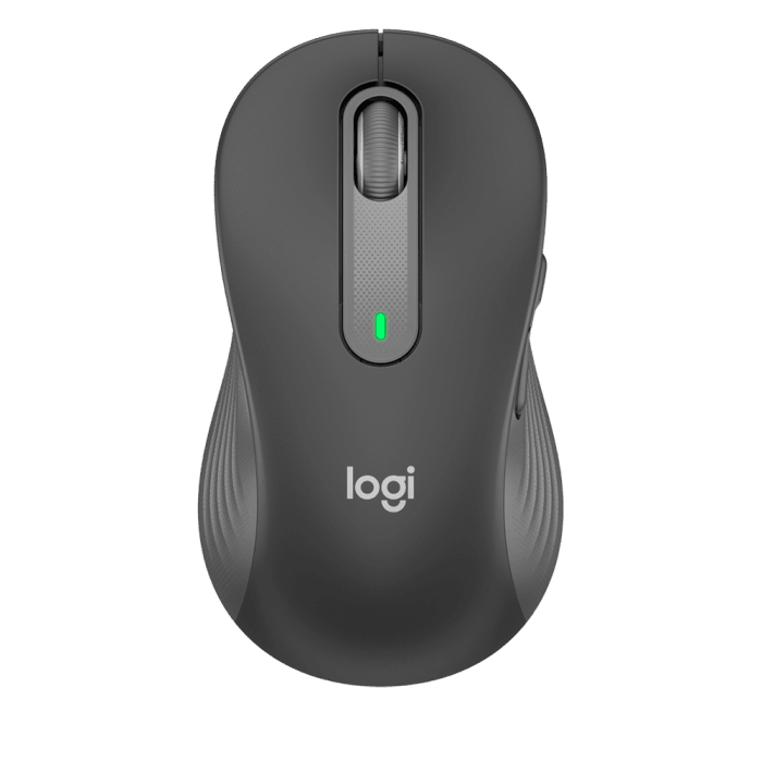 Mouse Logitech M650 Signature L Esquerdo Canhoto Grafite - 910-006234 - Mega Market