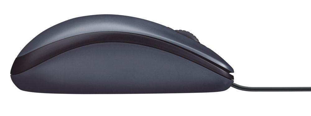 Mouse Logitech M90 Preto USB 910-004053 - Mega Market
