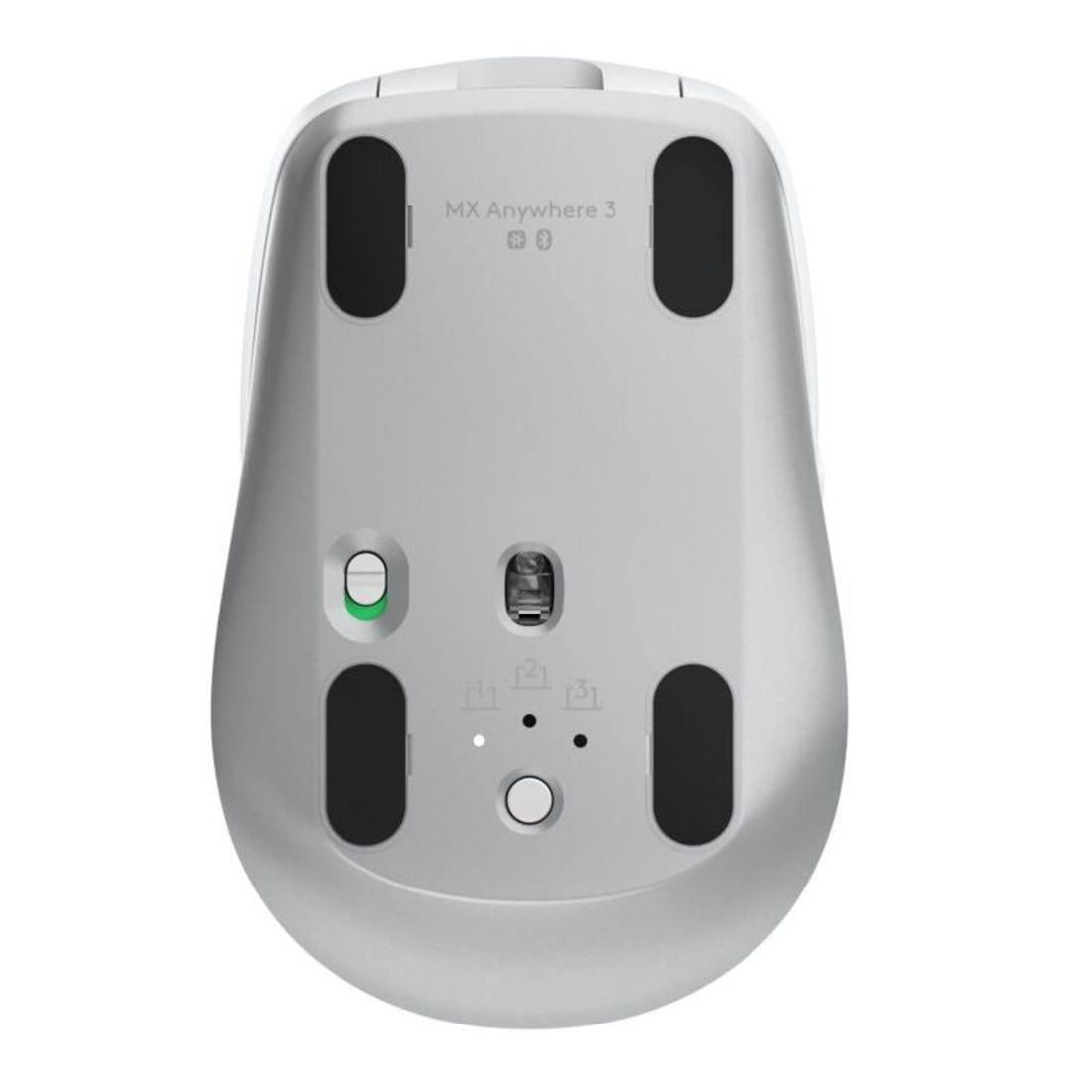 Mouse Logitech MX Anywhere 3 Branco sem fio 910-005993 - Mega Market