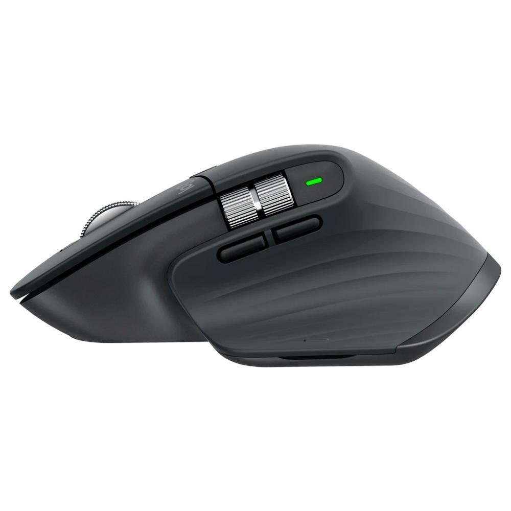 Mouse Logitech MX Master 3s Preto sem Fio 910-006561-C - Mega Market