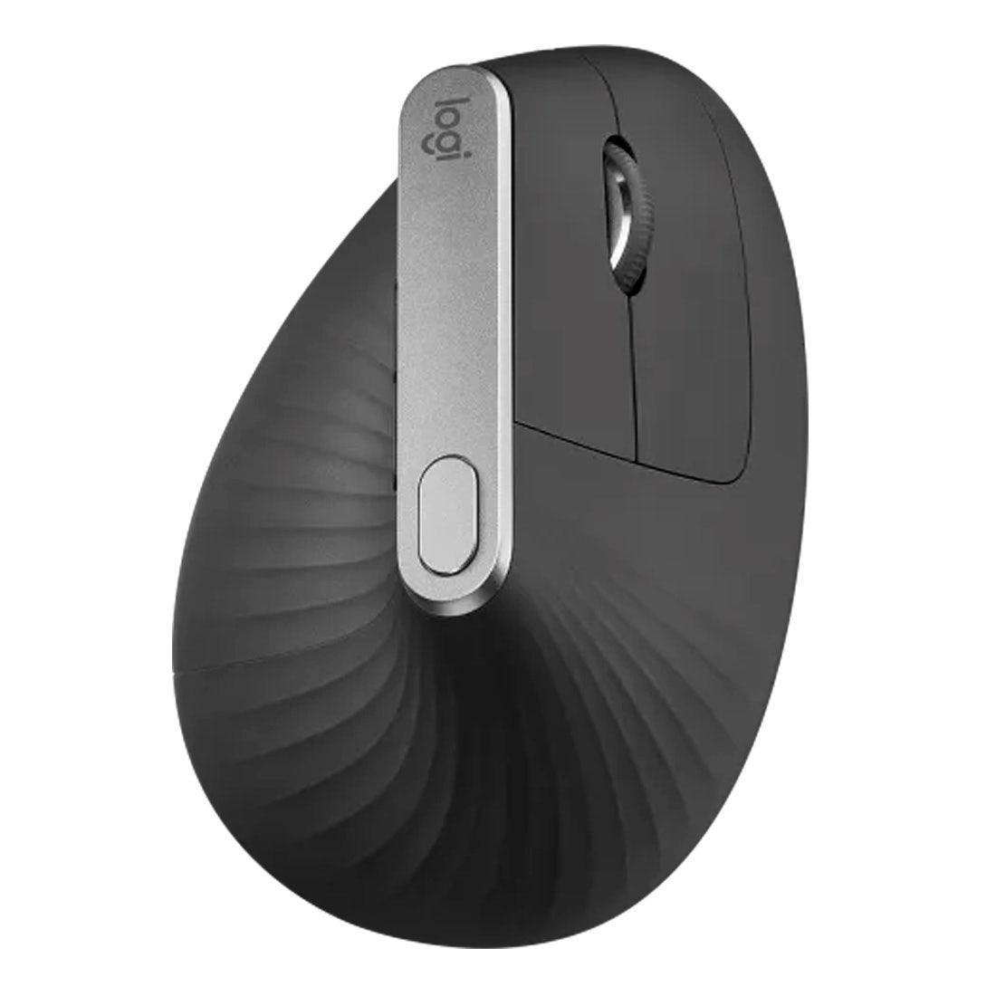 Mouse Logitech MX Vertical Grafite sem Fio - 910-005449 - Mega Market