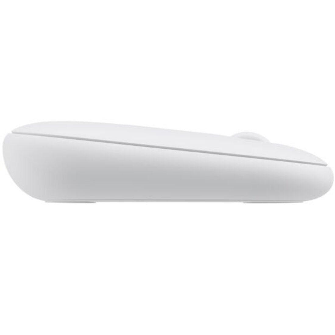 Mouse Logitech Pebble M350 Branco sem fio 910-005770 - Mega Market