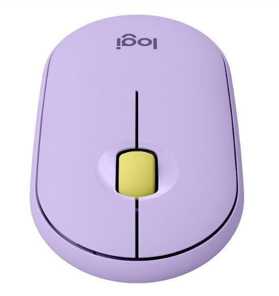 Mouse Logitech Pebble M350 Lilás sem Fio 910-006659 - Mega Market