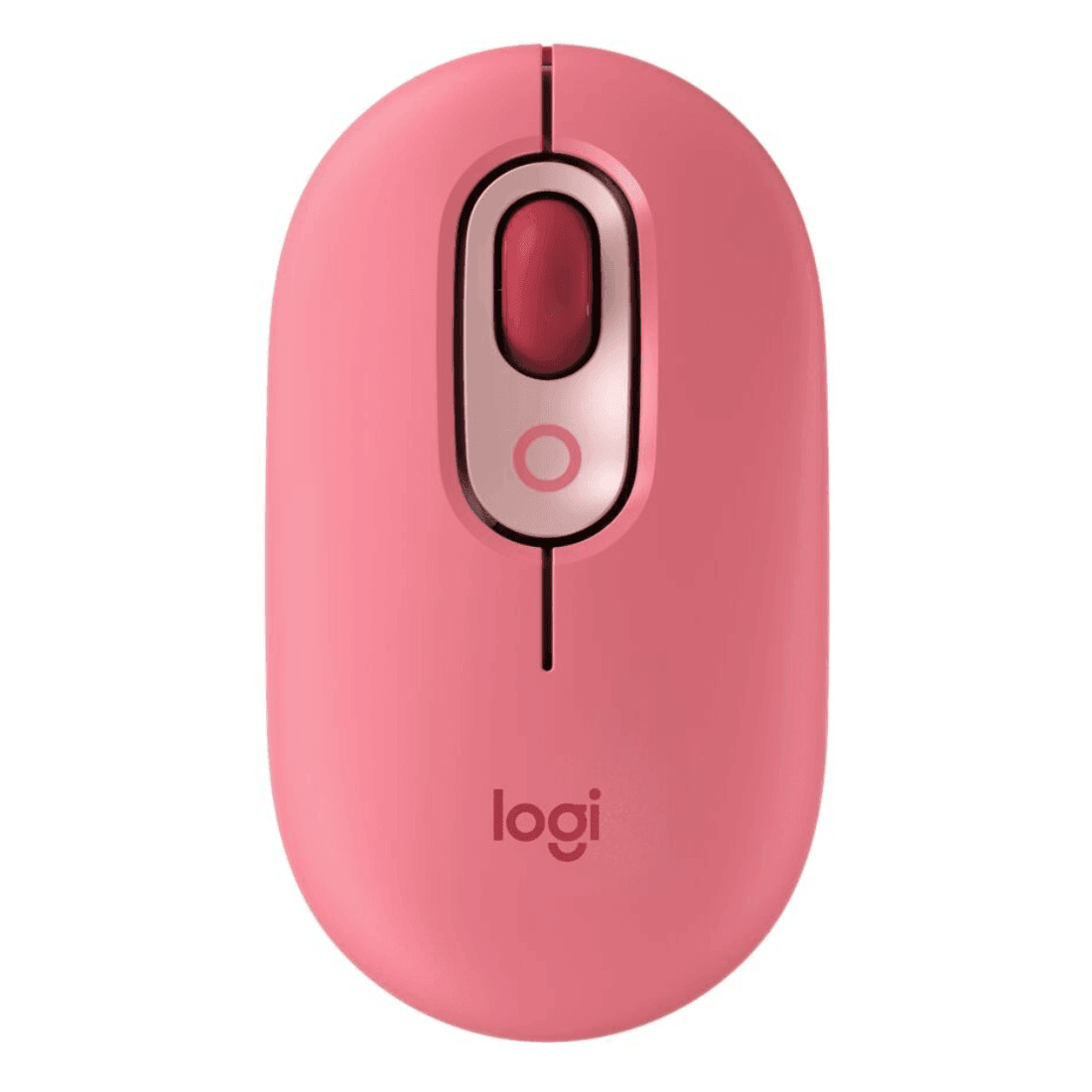 Mouse Logitech POP Rosa Heartbreaker sem Fio 910-006551-V - Mega Market