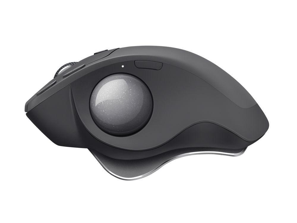 Mouse Logitech Trackball MX ERGO Cinza sem fio 910-005177 - Mega Market