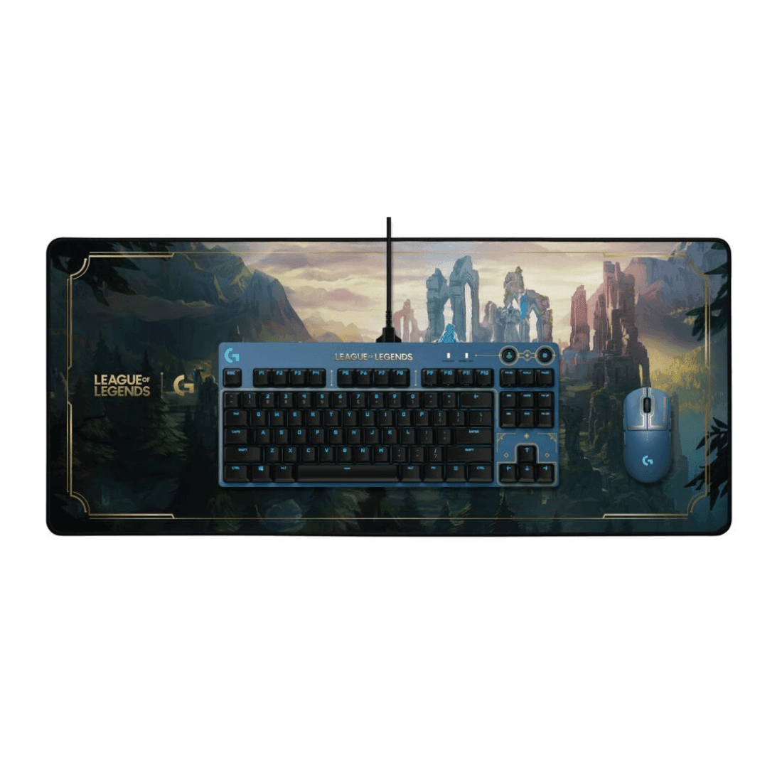 Mousepad Gamer Logitech G840 XL Edição LOL - 943-000543-V - Mega Market