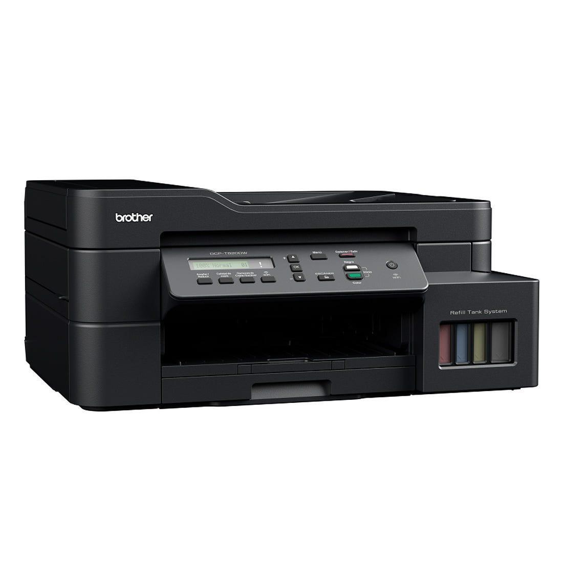 Multifuncional Brother DCP-T820DW Tanque de Tinta Wi-Fi USB - DCPT820DW - Mega Market