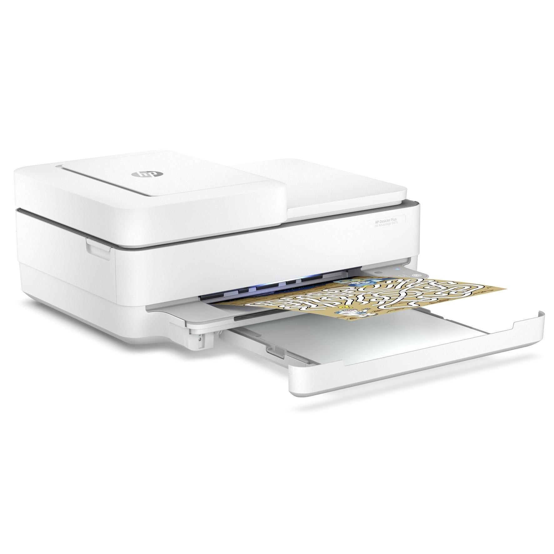 Multifuncional HP 6476 DeskJet Plus Ink - 5SD79A#AC4 - Mega Market