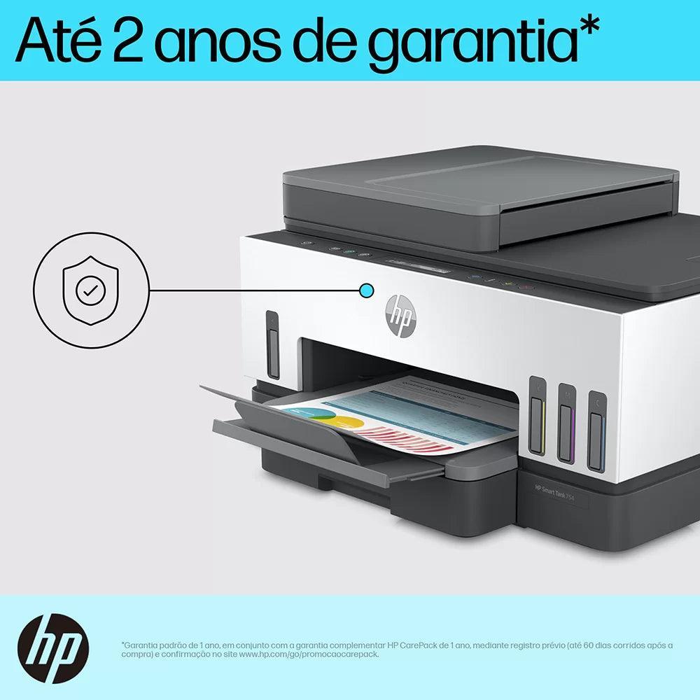 Multifuncional HP Smart Tank 754 Color - 2H0A6A#AK4 - Mega Market