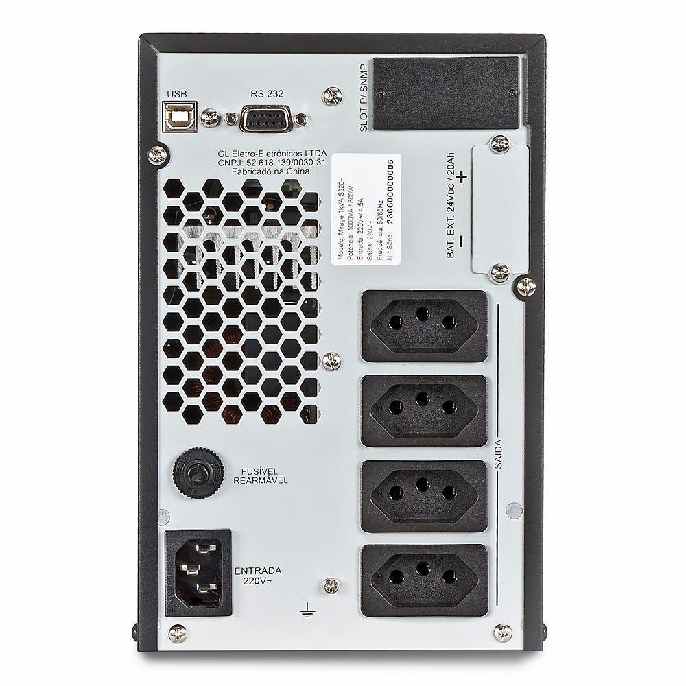 Nobreak SMS Mirage MR1000VA 115V 23663 - Mega Market