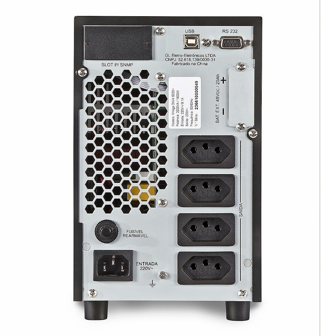 Nobreak SMS Mirage MR2000VA - 23661 - Mega Market