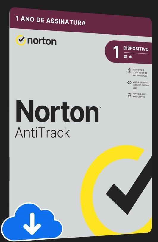 Norton AntiTrack - 1 Dispositivo - 12 Meses ESD - 21430261 - Mega Market