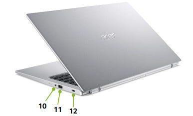 Notebook Acer A315-58-573P i5 8GB 256 SSD W11 NX.K02AL.005 - Mega Market