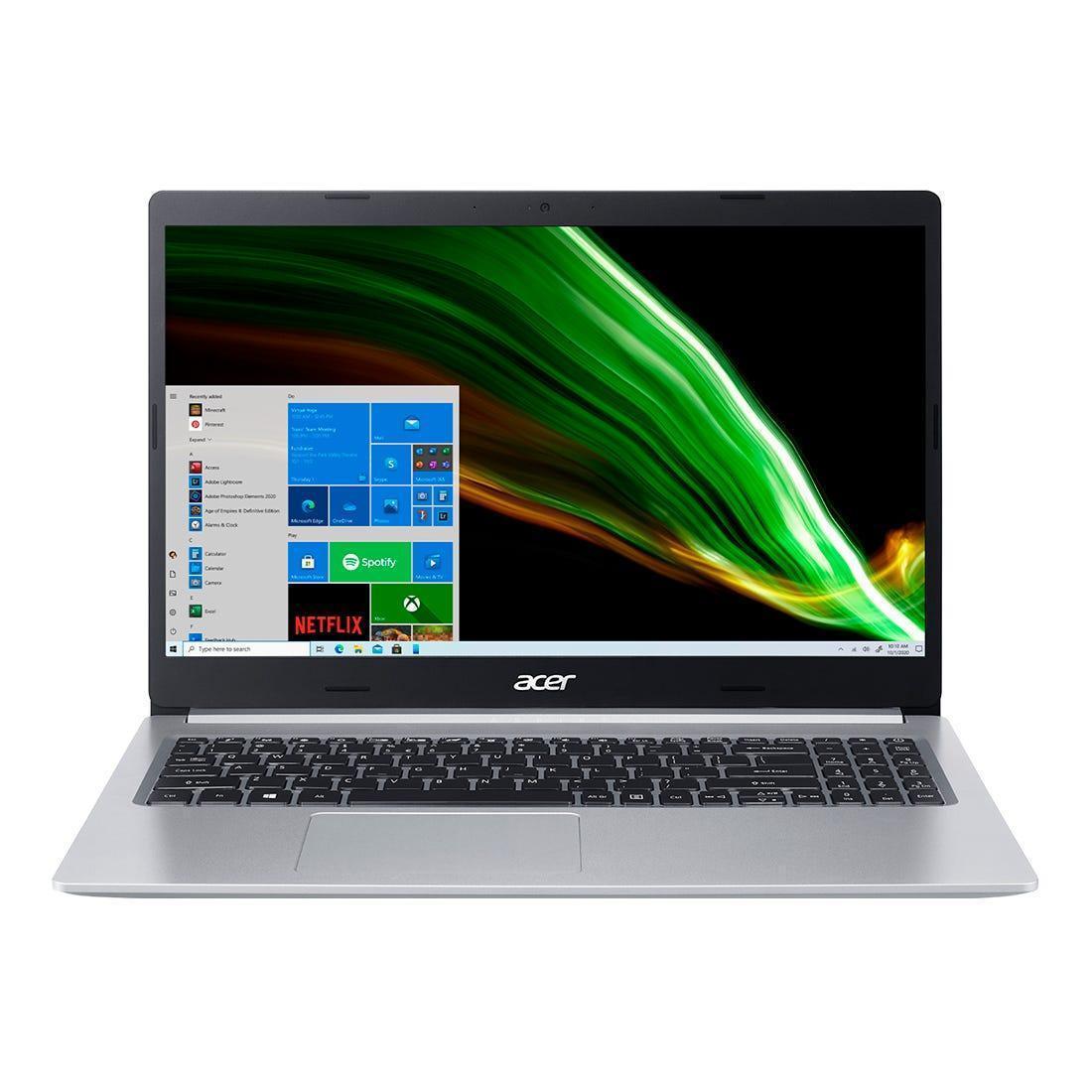 Notebook Acer Aspire 5 A515-54-579S i5 4GB RAM 256 SSD 15,6" W10H - NX.HQMAL.00X - Mega Market