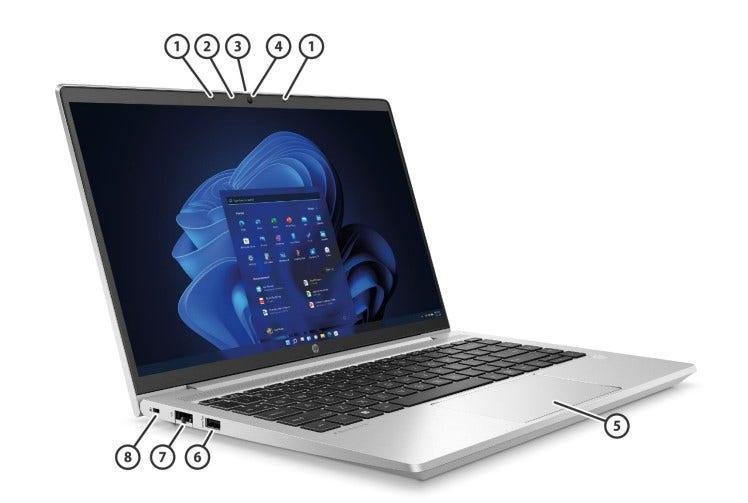 Notebook HP 440 G9 Intel i5-1235U 8GB 256GB SSD Windows 11 Pro - 839X3LA#AK4 - Mega Market