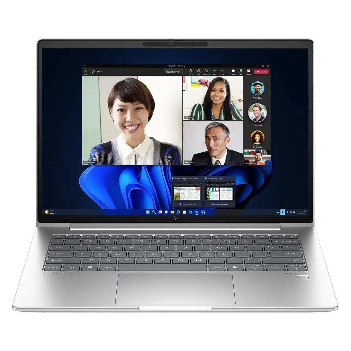Notebook HP HPCM 645 G11 AMD Ryzen 5 PRO 7535U 14" 16GB 512GB SSD Windows 11 Pro - B97BTLA#AK4