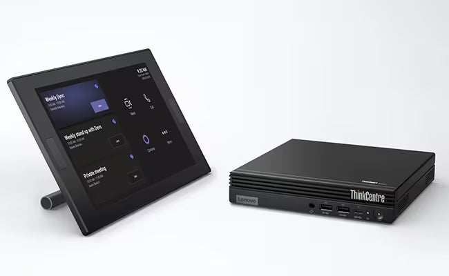 Kit Lenovo ThinkSmart Tiny Intel Core i3-13100T 8GB 256GB SSD Windows 11 IoT Enterprise + ThinkSmart Controller de 10,1" - 12XH0008BP