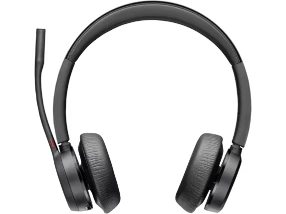 Headset HP Poly 4320-MS Teams Stereo + Suporte de carregamento - 77Z32AA